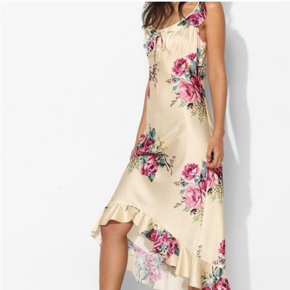 Urban Outfitters Dresses & Skirts - Betsey Johnson x Urban Outfitters Vintage Satin Floral Dress